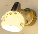 Спот Citilux Соната CL520513 (220V, выключатель, листья)