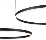 Подвесной светильник Indigo Galass V000030L (ночной режим, LED, 220V, пульт управления, на тросе)