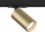 Трековый светильник Focus Unity GU10 10Вт (однофазный) Maytoni Technical TR020-1-U-GU10-BMG (220V, круглые)