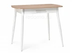 Стол Woodville Ревари эврика / белый 481889