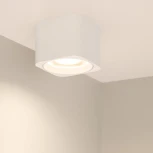 Светильник SP-DICE-S78x78-10W Warm3000 (WH, 24 deg, 230V) (Arlight, IP54 Металл) 046633