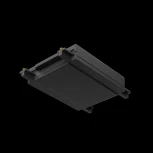 Коннектор питания прямой Radity черный (магнитный) Maytoni Technical TRA084C-11B