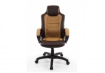 Компьютерное кресло Woodville Kadis коричневое / бежевое 1726