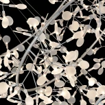 Подвесная люстра ST Luce Rafina SL379.103.486 (LED, 220V, на тросе, лепестки, кольцо)