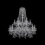 Подвесная люстра Bohemia 1411 1411/12+6/300/XL-99/2d/Ni