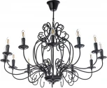 Подвесная люстра Arti Lampadari Amaro E 1.1.12 B (220V, на цепи, подсвечник, свеча)