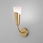 Бра Eurosvet Rhyton 60167/1 латунь (220V)