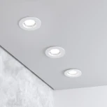 Встраиваемый светильник Elektrostandard Asimo 25009/01 GU10 белый (220V, круглые)