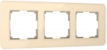 Рамка на 3 поста Elite (айвори, стекло) Werkel W0032443 (a057884)