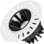 Светильник встраиваемый LED MS-ATLAS-TRIMLESS-R50-6W Warm3000 (BK, 40deg, 230V) (Arlight, IP20 Металл, 5 лет) 036135