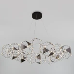 Подвесной светильник светодиодный Eurosvet Uma 90369/15 черный жемчуг (220V, на тросе)