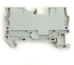 Зажим пружинный 2-х проводной проходной Stekker 49242