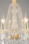 Подвесная люстра Aployt Koletta APL.755.13.08 (220V, хрусталь, на цепи, свеча)