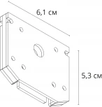 Заглушка для магнитного шинопровода Arte Lamp Linea-Accessories A484233E