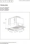 Встраиваемый точечный светильник Lucide Trimless 09925/01/31 (220V)