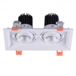 Встраиваемый точечный светильник DeMarkt Круз 637016202 (LED, 220V)