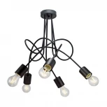 Потолочная люстра Alfa Tango Black 23175 (220V)