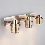 Спот Eurosvet 23463 23463/3 хром / античная бронза