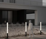 Наземный уличный светильник Maytoni Ster O467FL-L70B3K (LED, 220V, круглые, IP65)