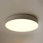 Светодиодный управляемый потолочная светильник круглый Feron AL6200 48070 “Simple matte” тарелка 80W 3000К-6500K белый (регулировка яркости, 220V, пульт управления, круглые)