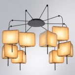 Подвесная люстра Arte Lamp Trixie A7084SP-8BK (220V, на проводе)