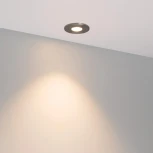 Встраиваемый точечный светильник MS-GLORY-BUILT-R54-5W Warm3000 (NI, 60 deg, 230V) (Arlight, IP54 Металл) 047291 (LED)