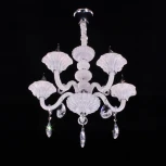Подвесная люстра Citilux Ирида CL351150 (220V, хрусталь, на цепи, подсвечник, свеча)