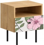 Тумба прикроватная Frida ОГОГО 624226 (с принтом)