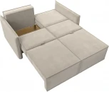Диван прямой Либерти мини (Бежевый/Микровельвет) Лига Диванов арт.121900