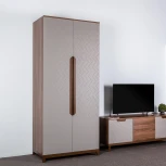 Шкаф R-Home двухстворчатый Сканди Грей