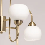 Потолочная люстра на штанге De City Оливия 306016208 (220V, шарики)