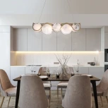 Подвесная люстра Wi-Fi Bogate's Galicia 354/4 Smart (322/4) (220V, управление смартфоном, голосовое управление, умный дом - Minimir Home, Алиса, Маруся, Салют, на тросе)