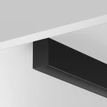 Алюминиевый профиль накладной-подвесной 35x51 черный 2 м, ALM-3551-B-2M Maytoni 633011