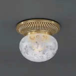 Потолочный светильник круглый Reccagni Angelo 7801 PL 7801/1 (220V)
