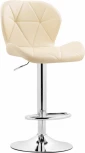 Барный стул Woodville Trio beige / chrome