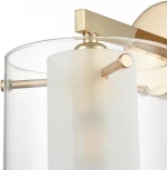 Бра Lumion Verdi 6587/1W золото/прозрачный, металл/стекло E14 1*40W 220V (круглые)