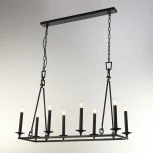 Подвесная люстра Citilux Маркиз CL471245 (220V, на цепи, свеча)