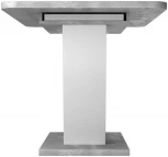 Стол обеденный Verona (120+40) бетонный камень/белый бриллиант Top Concept 12864