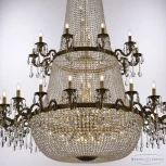 Потолочная люстра Bohemia AL2111 AL2111H201/20+10/160OL/2D AGB