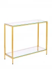 Консольный стол AllConsoles 1081-CG clear золотой