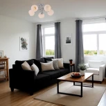 Потолочная люстра на штанге Escada Kalina 1119/5PL E27*40W Chrome (220V)