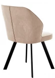 Стул DikLine 232 поворотный B03 BEIGE, ножки черные