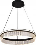 Подвесной светильник светодиодный Natali Kovaltseva Sad Queen INNOVATION STYLE 83128 PETEROLJA с пультом ДУ, моб. приложением 120W, черный, LED