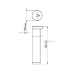 Наземный светильник Arlight ROUND  020336