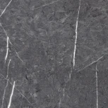 Придиванный столик Loft 35x35см, серый мрамор с чёрными ножками Bradex Home RF 0355