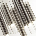 Подвесная люстра Odeon Light Shiny 5061/32LA PENDANT серебристый/дымчатый/металл/стекло LED 7*4W 3000K