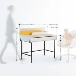 Стол письменный LEILA WORKING TABLE LEVE