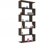 Стеллаж Удобный УС-6, Венге темный, МАМА