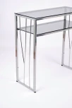 Консольный стол AllConsoles 1123-CS grey серебряный