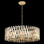 Подвесная люстра Citilux Ингвар CL334293 (220V, хрусталь, на цепи, круглые)